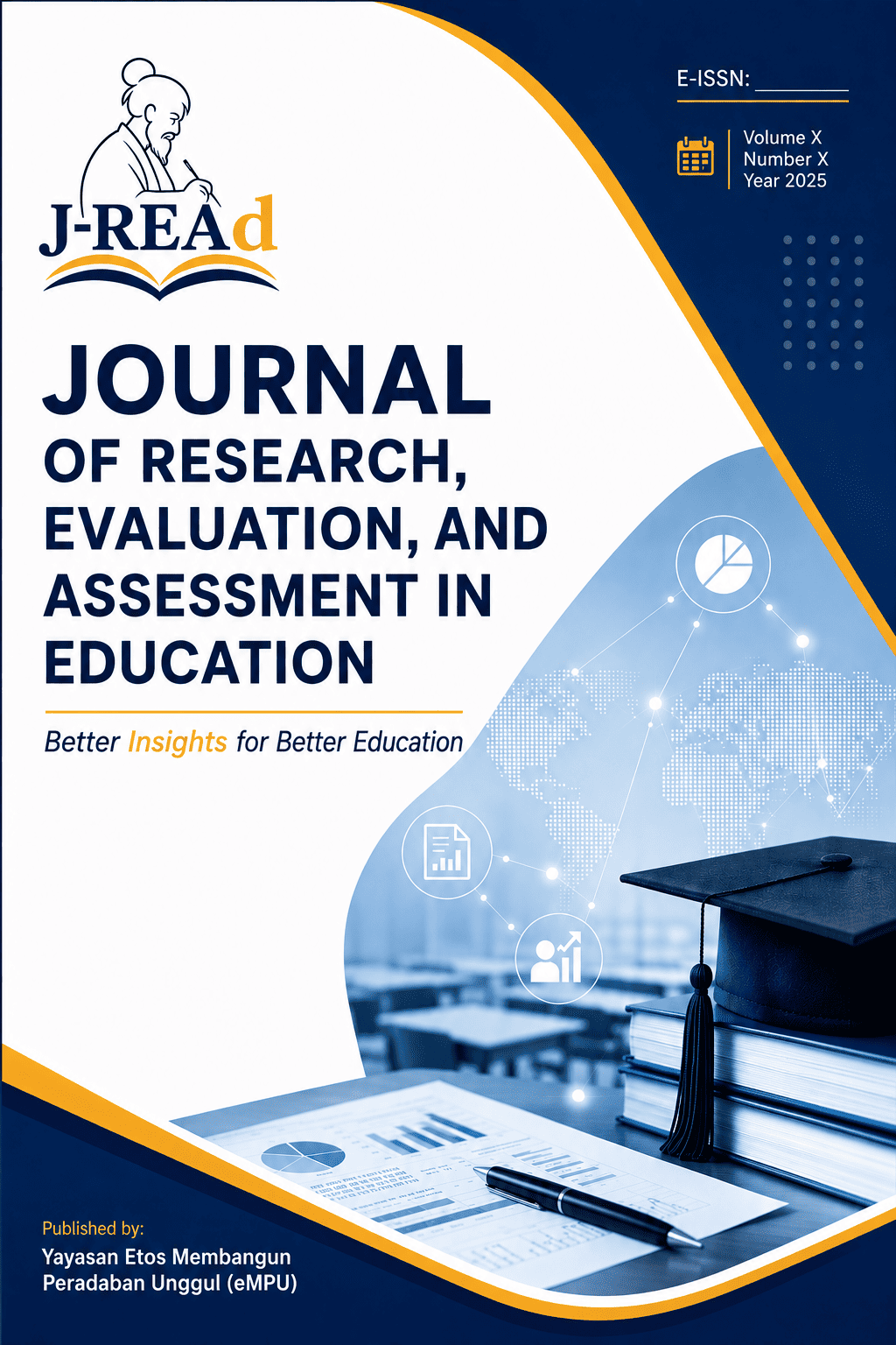 Cover of the Journal of Research, Evaluation, and Assessment in Education (J-REAd)